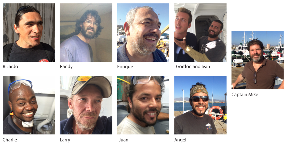 The Crew of the Nautilus growing their beards out!