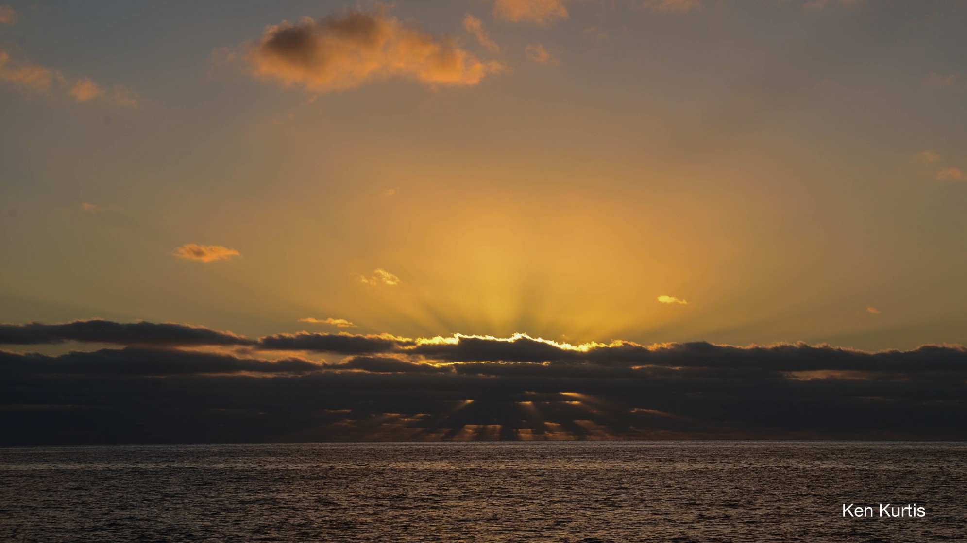 Sunrise at Guadalupe Island