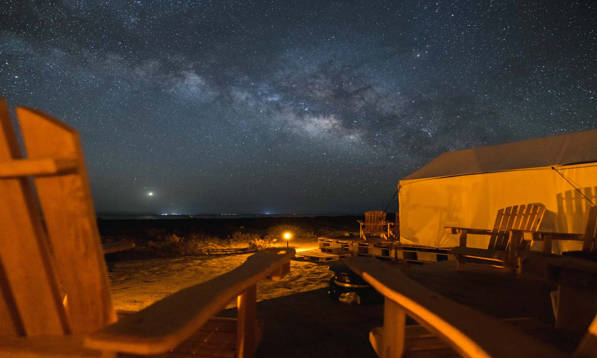 San Ignacio Lagoon - Night Sky