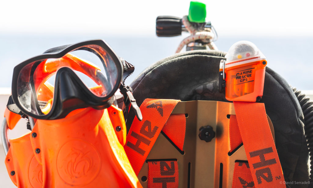 Dive gear for scuba diving in Socorro