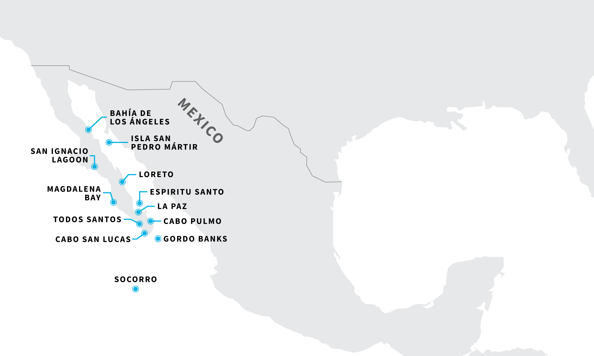 San Ignacio Lagoon Map